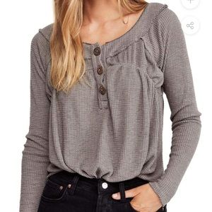 Must Have Free People Waffle Henley